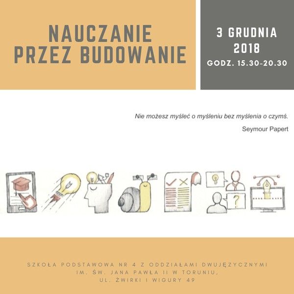 Konferencja „Nauczanie przez budowanie”