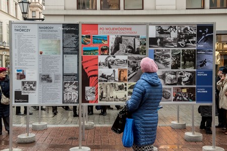 Uroczystość odsłonięcia tablicy pamiątkowej Olgierda Gałdyńskiego, fot. Łukasza Piecyk