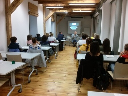 Szkolenie „Kurator sądowy w systemie przeciwdziałania przemocy w rodzinie” – moduł I, Toruń, 25.10.2018 r., fot. Biuro Wsparcia Rodziny i Przeciwdziałania Przemocy;