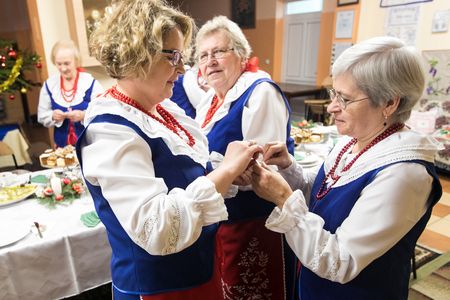 Przedświąteczne spotkanie Koła Gospodyń Wiejskich Bronisław, fot. Andrzej Goiński