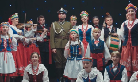 Kadr z naszego świątecznego spotu