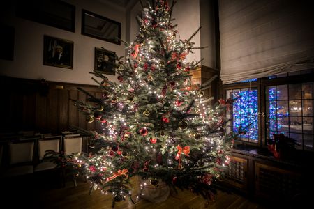 Świąteczny wystrój w Urzędzie Marszałkowskim w Toruniu, fot. Andrzej Goiński