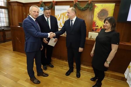 Uroczystość wręczenia umów o dofinansowanie projektów w Urzędzie Marszałkowskim, fot. Mikołaj Kuras