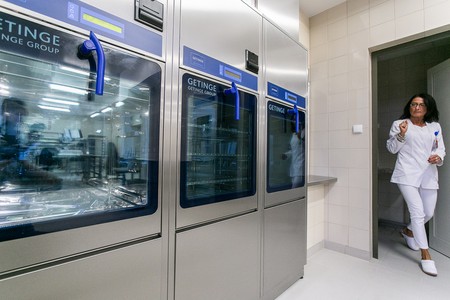 Supernowoczesna centralna sterylizatornia i dezynfektornia, fot. Filip Kowalkowski dla UMWKP