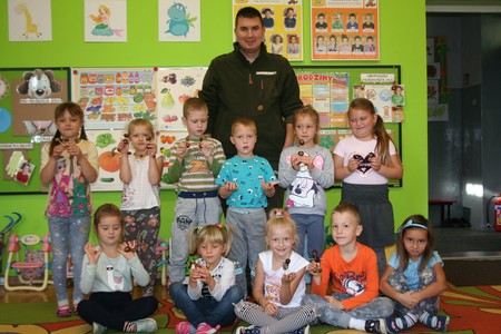 Zajęcia w Przedszkolu w Borzyszkowie - KPK 04.10.2018