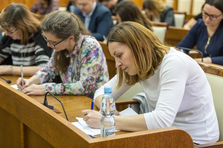 Dyktando dla urzędników samorządowych, fot. Szymon Zdziebło www.tarantoga.pl