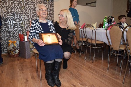 Uroczystość setnych urodzin Bronisławy Kręcickiej, fot. UG Włocławek