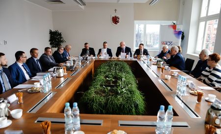 Uczestnicy posiedzenia Prezydium K-P WRDS, fot. Mikołaj Kuras