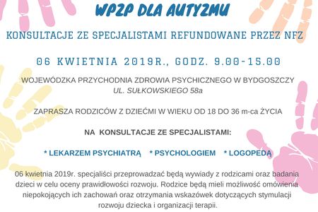 Fragment plakatu - WPZP dla autyzmu