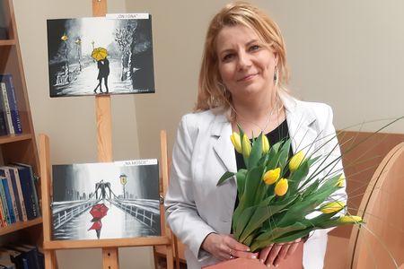 Autorka wystawy-Sylwia Szczuraszek, fot. Agata Pasternak