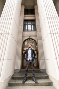 Michał Pszczółkowski: Modernizm jest piękny i efektowny – pod warunkiem zadbania; fot. Filip Kowalkowski dla UMWKP