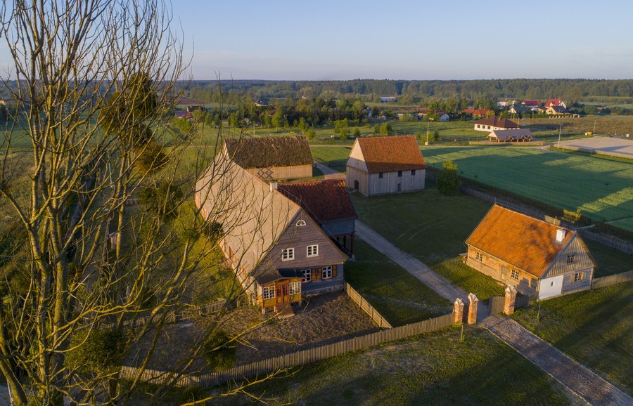 Olenderski Park Etnograficzny w Wielkiej Nieszawce - przykład inwestycji nagrodzonej Medalem Hereditas Seaculorum, fot. Daniel Pach