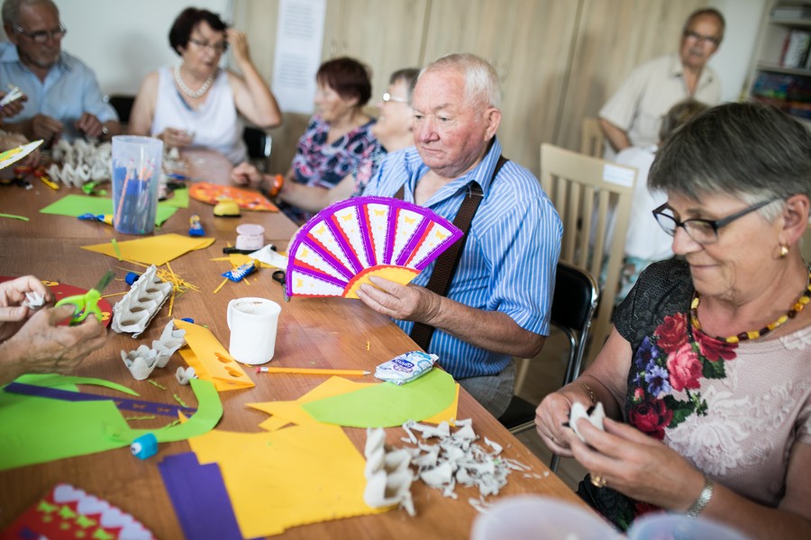 Dom Dziennego Pobytu w Bierzgłowie (powiat toruński), fot. Andrzej Goiński