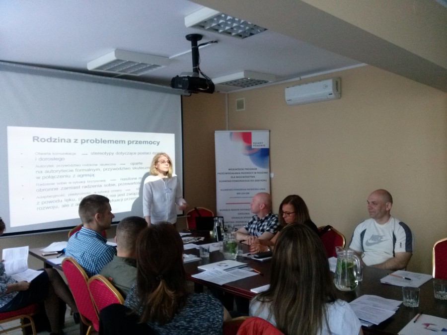 Szkolenie „Kompetentny zespół”, Radziejów, 20-22.05.2019 r., fot. Biuro Wsparcia Rodziny i Przeciwdziałania Przemocy
