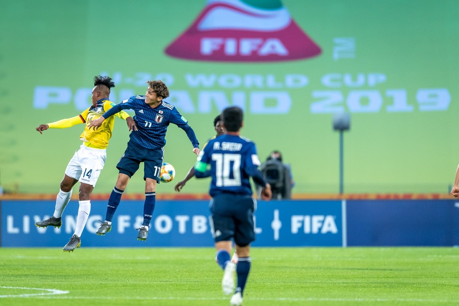 Mistrzostwa Świata U20 w Bydgoszczy, mecz Ekwador-Japonia, fot. Paweł Skraba