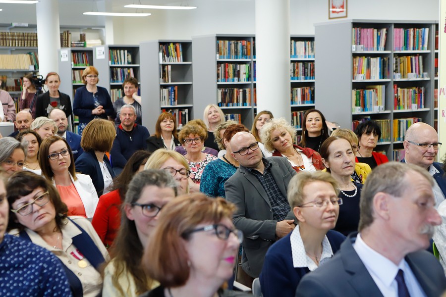 Wojewódzkie obchody Dnia Bibliotekarzy i Bibliotek, Wąbrzeźno, fot. Mikołaj Kuras dla UMWKP