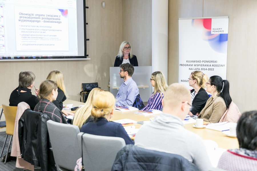 Szkolenie „Zastosowanie Kodeksu Postępowania Administracyjnego w systemie pomocy i wsparcia społecznego”, Toruń 17.04.2019r., fot. Andrzej Goiński
