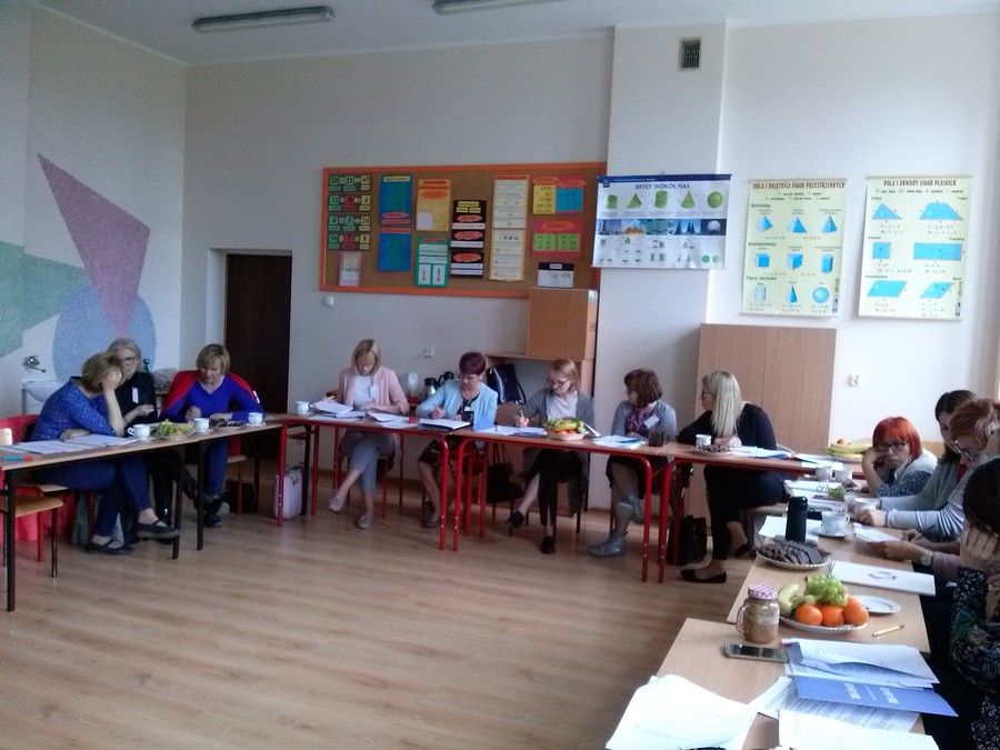 Warsztaty „Nauczyciel jako mediator w rozwiązywaniu sytuacji trudnych i konfliktowych”, Kruszyn, 13.05.2019 r., fot. Biuro Wsparcia Rodziny i Przeciwdziałania Przemocy