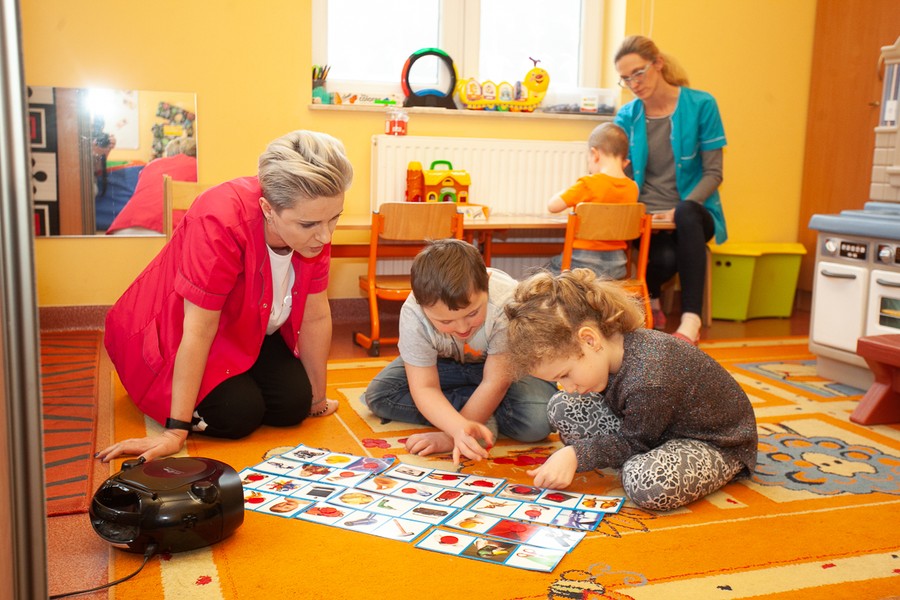 Sala warsztatowa Ośrodka Braille'a, fot. Filip Kowalkowski