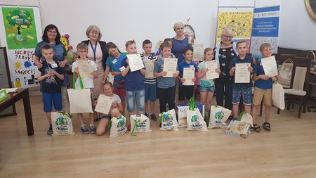 Uczestnicy Miejskiego Konkursu Ekologicznego, fot. J. Szczepańczyk