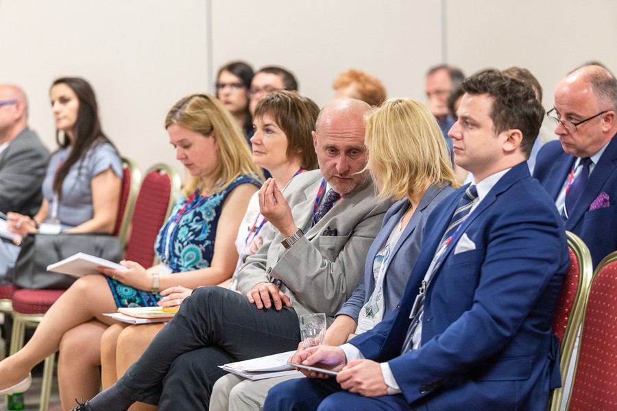 Międzyregionalna Konferencja Ewaluacyjna, Toruń 2019, fot. Szymon Zdzieblo/tarantoga.pl dla UMWKP