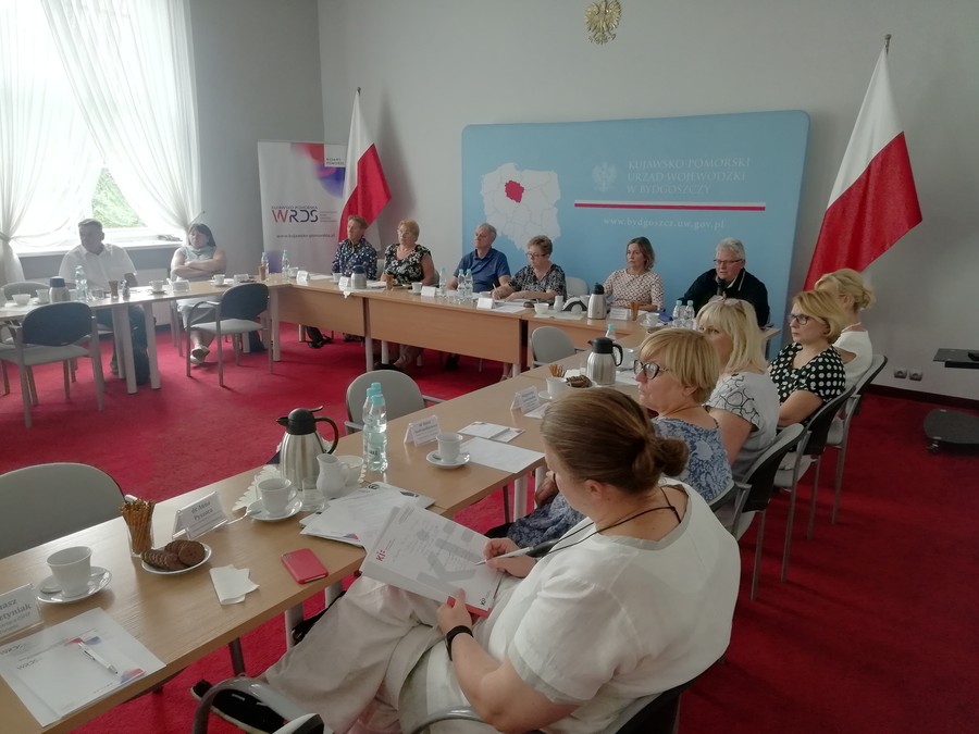 Uczestnicy posiedzenia Zespołu ds. ochrony zdrowia, fot. Jarosław Łączny