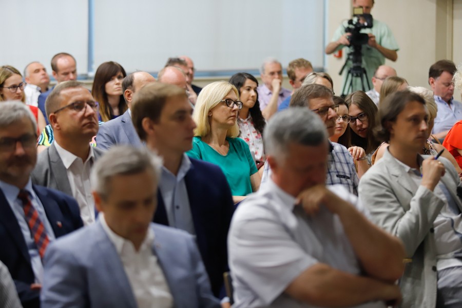 Debata antysmogowa w Urzędzie Marszałkowskim, fot. Mikołaj Kuras