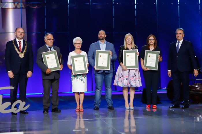 Laureaci w kategorii działalność społeczna i zaangażowanie na rzecz drugiego człowieka, fot. Mikołaj Kuras