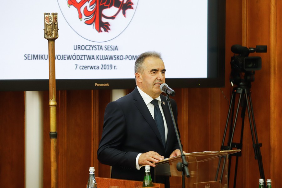 Uroczysta sesja sejmiku województwa kujawsko-pomorskiego, fot. Mikołaj Kuras