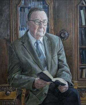 Prof. Stanisław Dembiński, autor obrazu - Klaudia Julia Zielińska