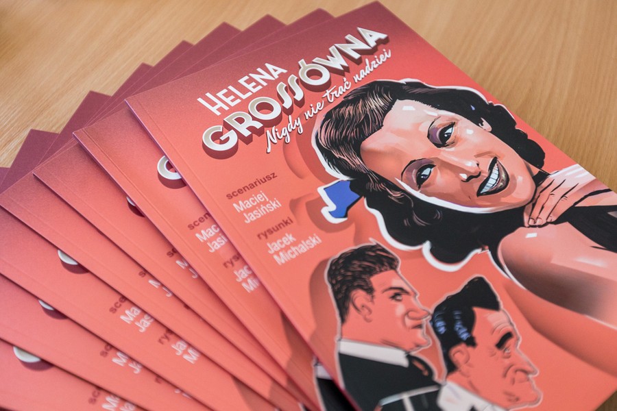 Bohaterką naszego najnowszego komiksu jest Helena Grossówna, fot. Szymon Zdziebło/tarantoga.pl