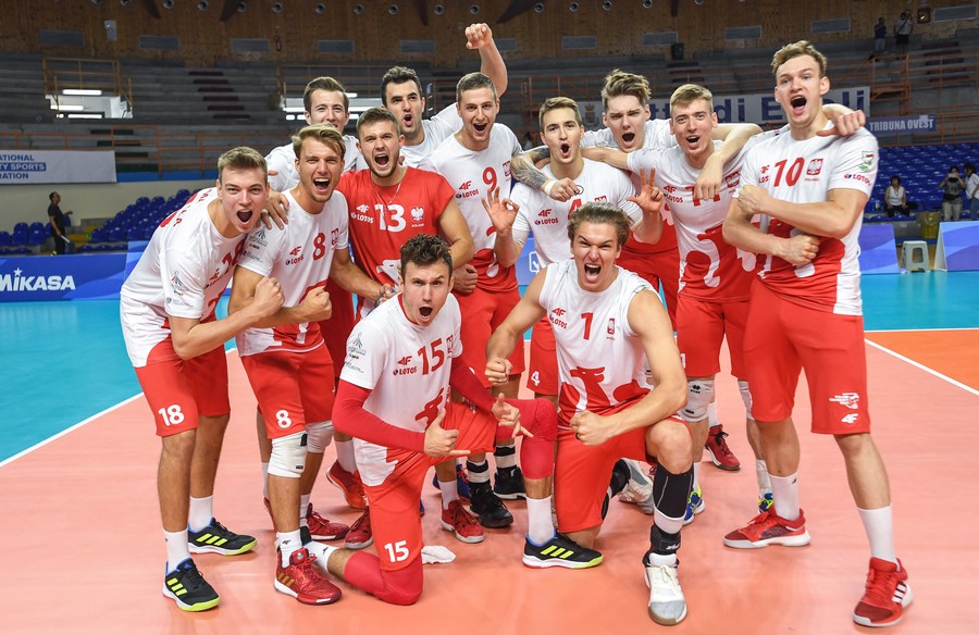 Srebrna drużyna siatkarzy, fot. Paweł Skraba