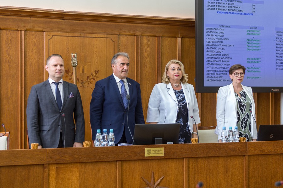 Sesja sejmiku województwa, 2 września 2019, fot. Szymon Zdziebło/tarantoga.pl dla UMWKP