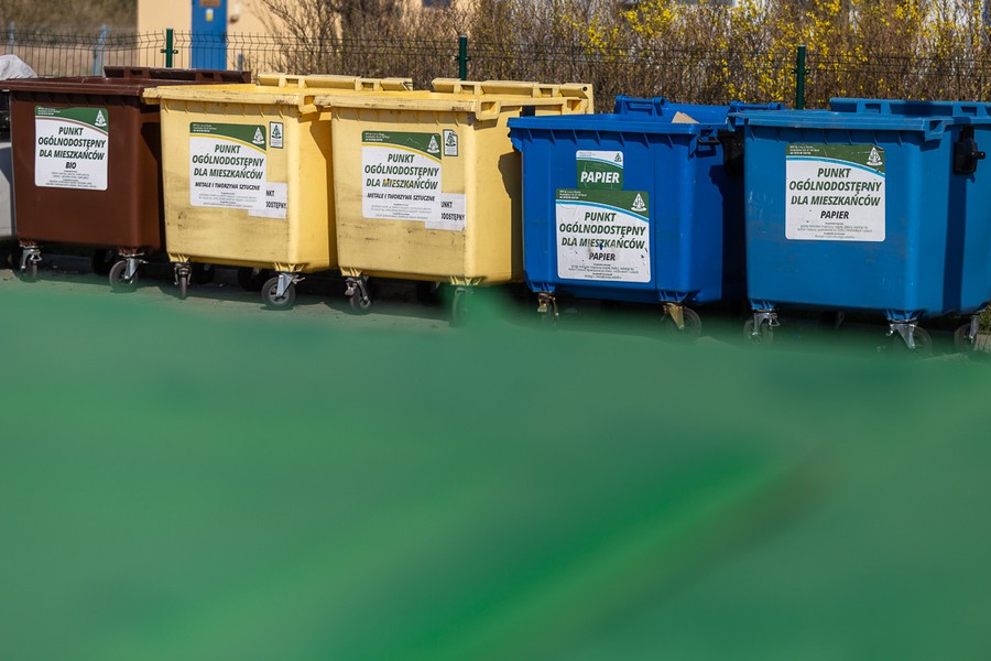 PSZOK w Toruniu, fot. Szymon Zdziebło/tarantoga.pl