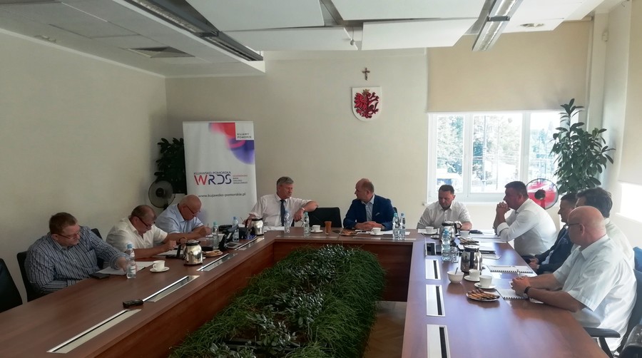 V posiedzenie Prezydium Kujawsko-Pomorskiej Wojewódzkiej Rady Dialogu Społecznego, fot. Jarosław Łączny