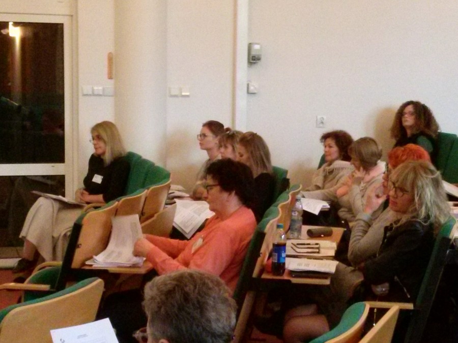 Szkolenie „Kompetentny zespół”, Przysiek, 25-27.09.2019 r.; fot. Biuro Wsparcia Rodziny i Przeciwdziałania Przemocy