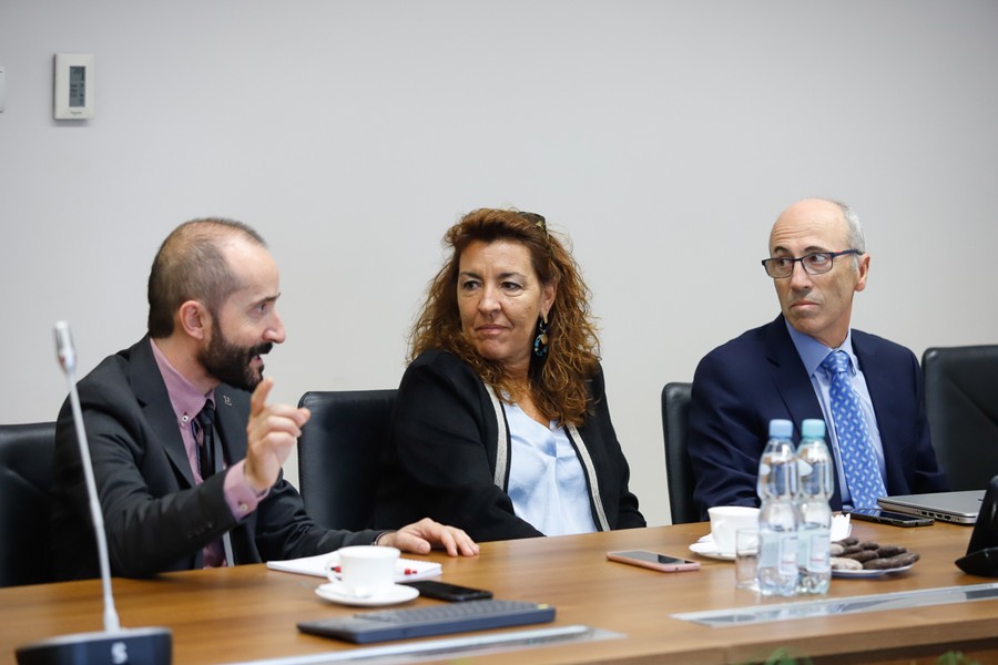 Wizyta delegacji z Hiszpanii, fot. Mikołaj Kuras