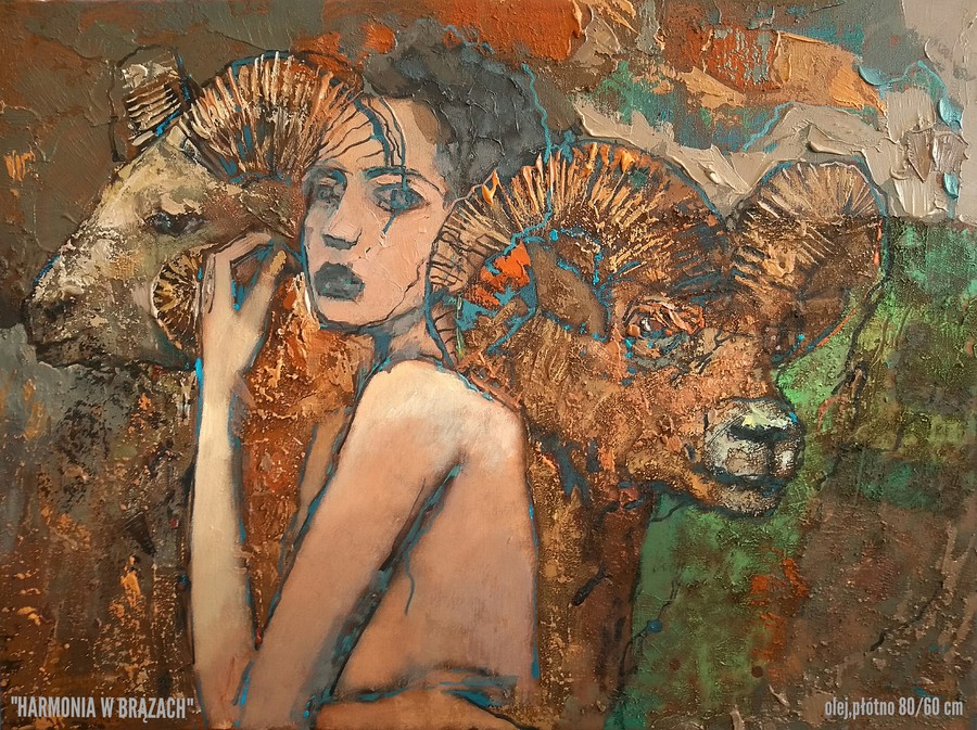 Jedna z prac Mirosława Rusinka