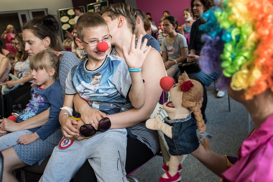 Zajęcia dla dzieci w Wojewódzkim Szpitalu Dziecięcym w Bydgoszczy, fot. Tymon Markowski
