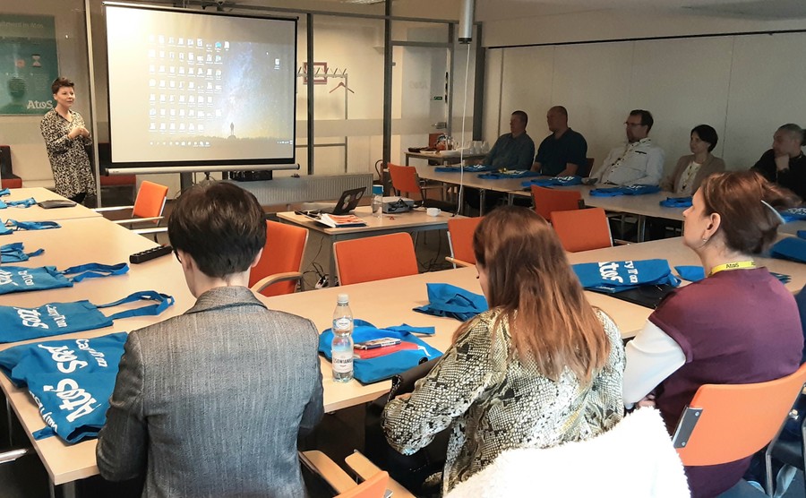 Wizyta studyjna w firmie Atos Global Delivery Polsak sp. z o.o., fot.R. Gorczyca