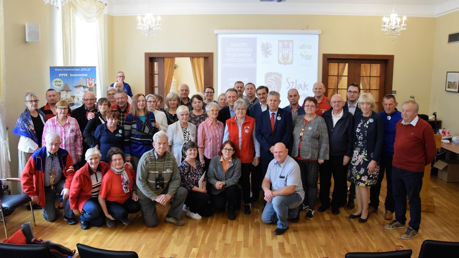 Warsztaty szkoleniowe dla przewodników turystycznych na Kujawach Zachodnich w Inowrocławiu, fot. Oddział PTTK Inowrocław