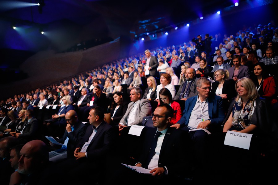 Konferencja biznesowa „Firma przyszłości” w CKK Jordanki, fot. Mikołaj Kuras