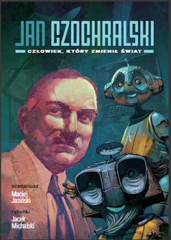 Okładka komiksu o prof. Janie Czochralskim