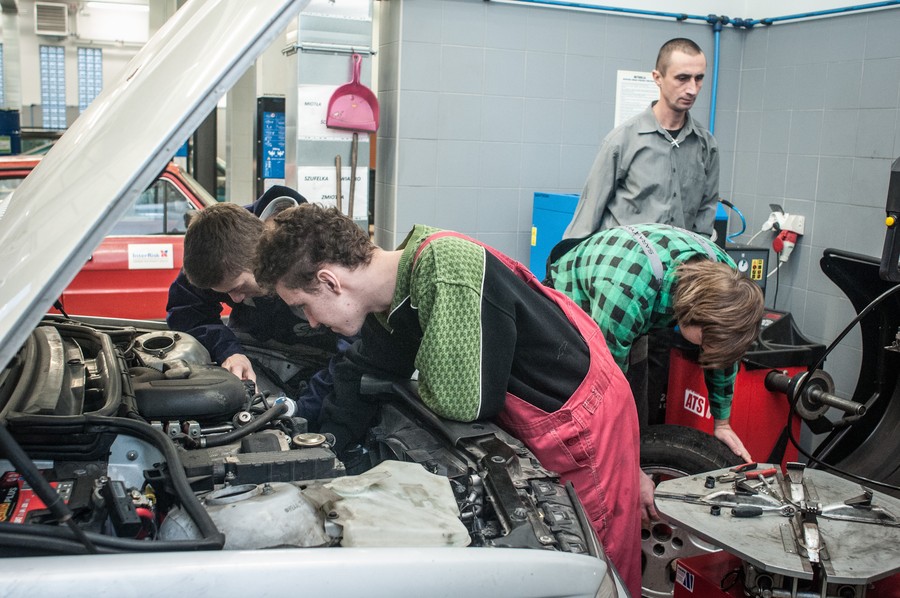 Środki z RPO trafią między innymi na tworzenie pracowni zawodowych, fot. Tymon Markowski