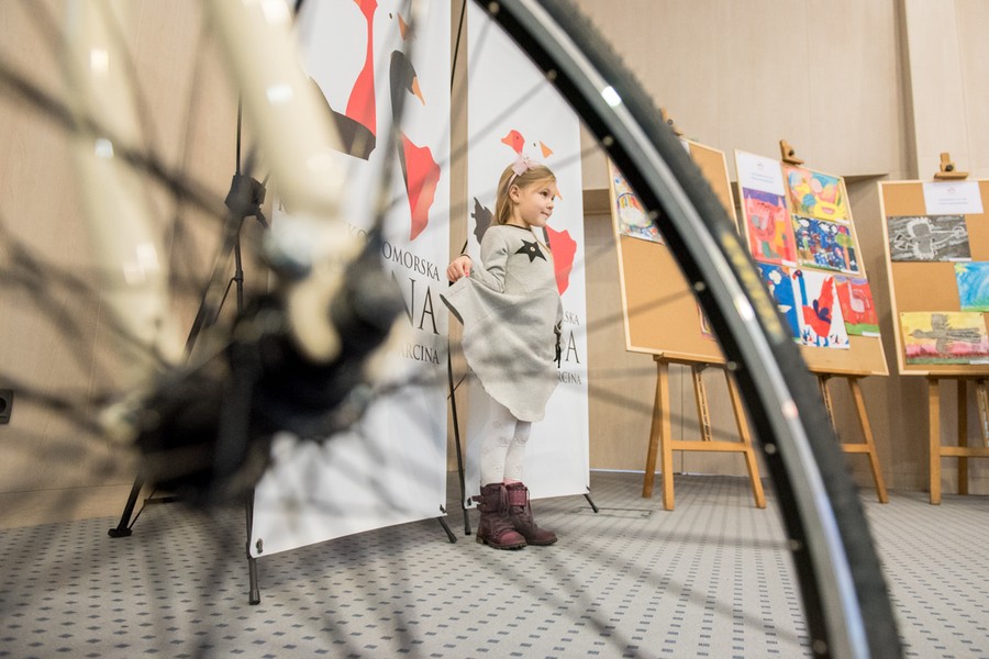 Głównymi nagrodami w konkursach gęsinowych jest zestaw rowerów dla rodziny, fot. Łukasz Piecyk