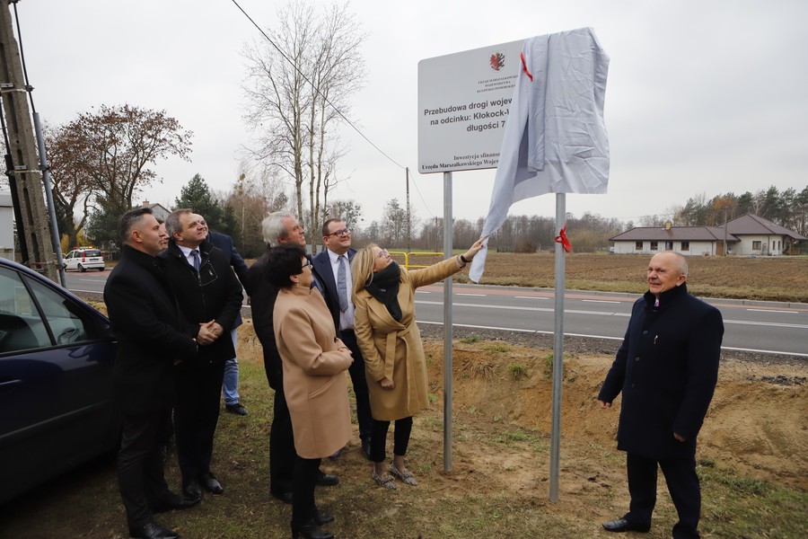 Uroczyste otwarcie drogi wojewódzkiej nr 558, fot. Mikołaj Kuras dla UMWK-P