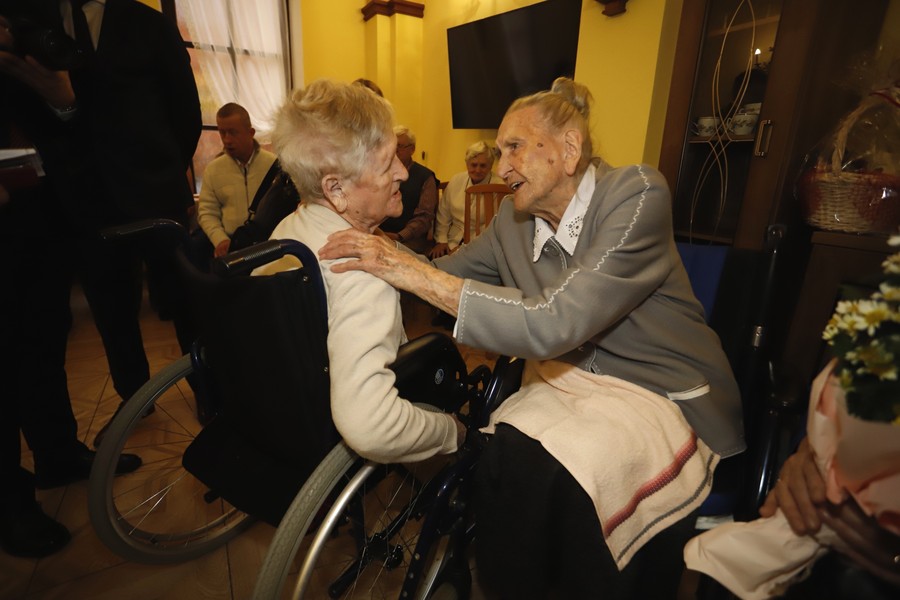 108. Urodziny Elżbiety Rogali, fot. Mikołaj Kuras