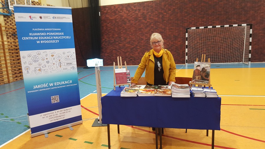 Stoisko infromacyjno-promocyjne KPCEN w Bydgoszczy, fot. I. Zduńczuk