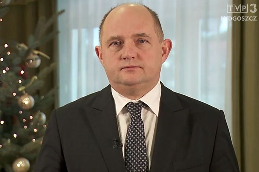 Kadr z życzeń marszałka