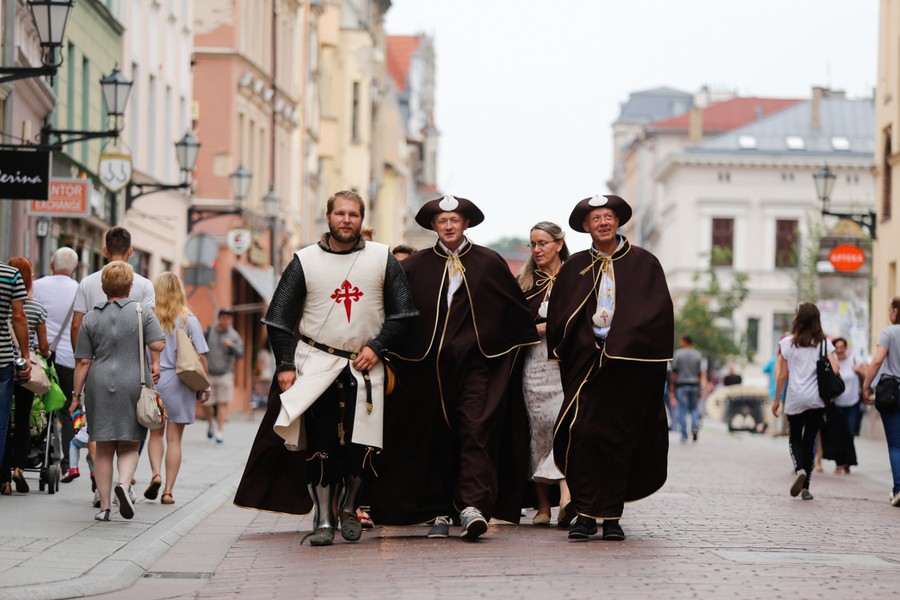 Gra miejska „Śladami Św. Jakuba” w Toruniu, fot. Mikołaj Kuras
